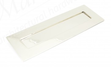 Large Period Letter Plate - Polished Nickel