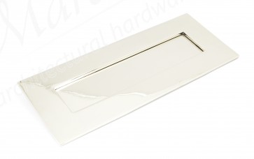 Small Period Letter Plate - Polished Nickel