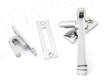 Avon Locking Fastener - Polished Chrome