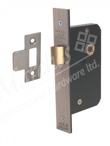 Mortice Latch 76mm Satin Brass