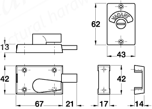 Indicator bolt