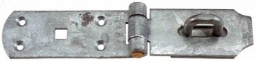 Heavy pattern hasp and staple