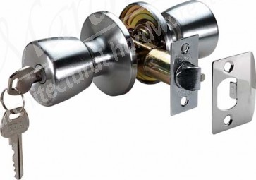 Entrance lock knob set