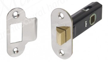 Tubular latch, 46/58 mm backset, 63/79 mm case size