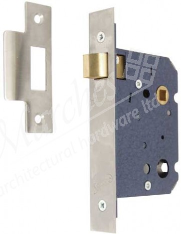 Mortice latch, 57 mm backset, 76mm case size, Modular