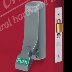 Push Pad Panic Mortice Latch Sa - Panic Exit Fittings - Door Furniture -  Ironmongery & Security - Hafele - Marches Architectural Ironmongery