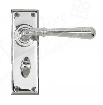 Newbury Lever Bathroom Set - Polished Chrome