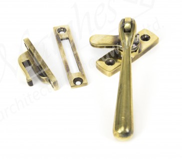 Locking Newbury Fastener - Aged Brass