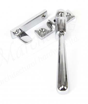 Newbury Locking Night-Vent Fastener - Polished Chrome