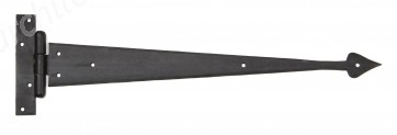 18" Arrow Head T Hinge (pair) - External Beeswax