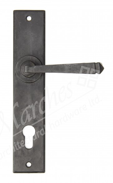 Avon Lever Espag. Lock Set - External Beeswax