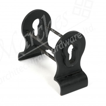 50mm Euro Door Pull (Back to Back fixings) - External Beeswax