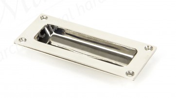 Period Flush Pull Handle - Polished Nickel