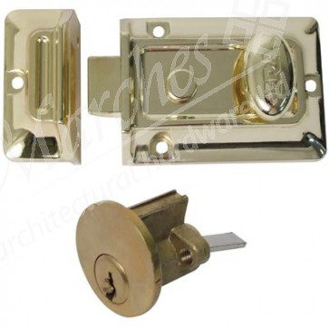 Nightlatch 60mm B/set Pb