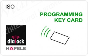 Programming Key Card Pvc 85.7x54mm Mu