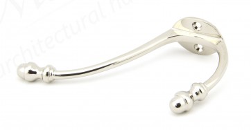 Acorn Hat & Coat Hook - Polished Nickel