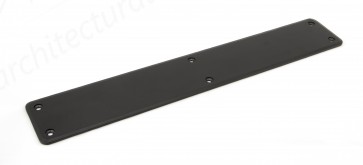 Plain Fingerplate 400mm x 76mm - Black