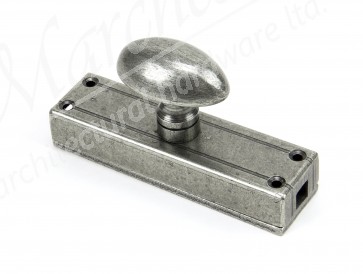 Additional External Knob for Cremone Bolt - Pewter