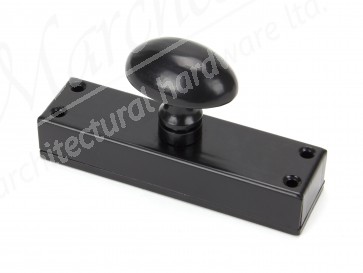 Additional External Knob for Cremone Bolt - Black