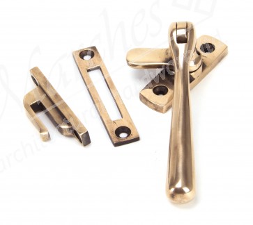Locking Newbury Fastener - Polished Bronze