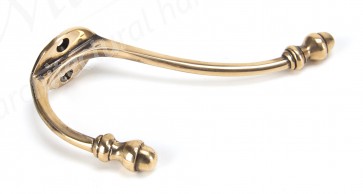 Acorn Hat & Coat Hook - Polished Bronze