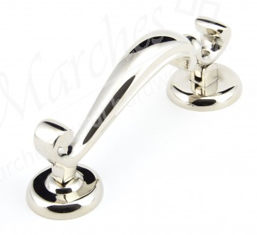 Doctor's Door Knocker - Polished Nickel