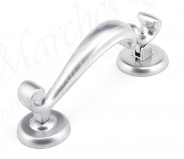 Doctor's Door Knocker - Satin Chrome