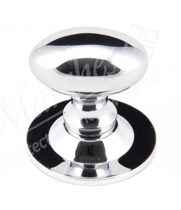 Oval Cabinet Knobs - Polished Chrome