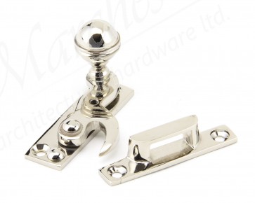 Prestbury Standard Hook Fastener - Polished Nickel