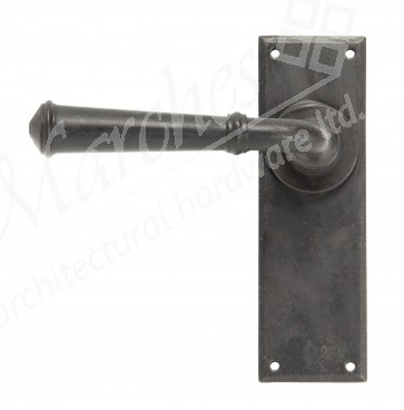 Regency Lever Latch Set - External Beeswax 