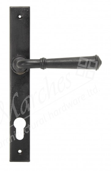 Regency Slimline Lever Espag Lock Set - External Beeswax