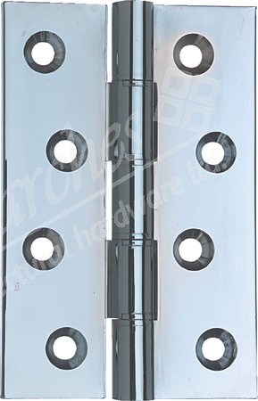Brass DPBW butt hinges, 100 x 66 mm