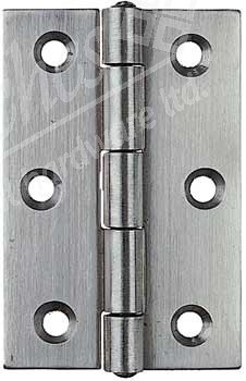 Butt Hinge  St.st.  76x50x2mm