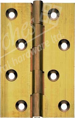 Butt Hinge Pol Chr-pl 102x67mm