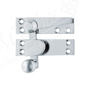 Beehive Quadrant Fastener - Polished Chrome