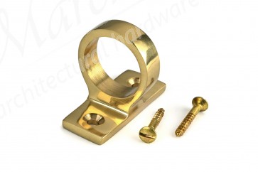 Sash Eye Lift - Polished Brass