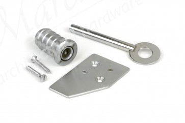 Flush Fit Sash Stop Satin Chrome