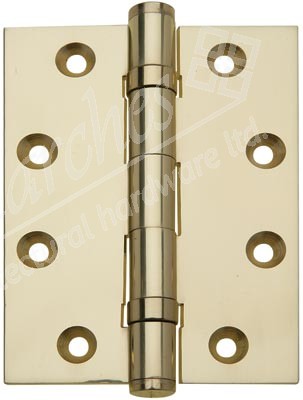 Hinge 2bb Pol Brass 101x75x3mm