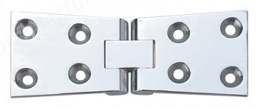 Brass counterflap hinge, 114 x 38 mm