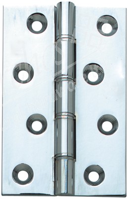 Brass DPBW butt hinge, 100 x 65 mm