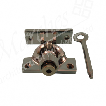 Locking Brighton Fastener - Polished Chrome