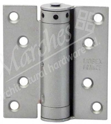 Sgl Act Spring Hinge 74x68mm Silv Col