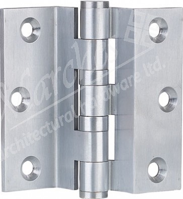 Brass storm proof cranked hinge