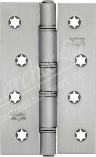 Stainless steel, washered butt hinge