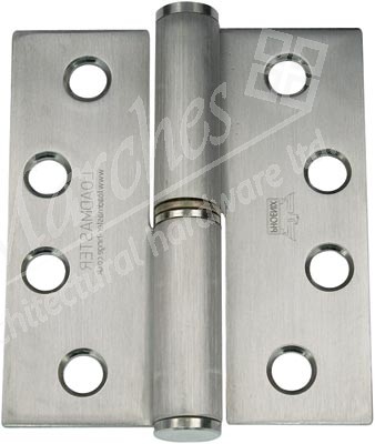 Loadmaster stainless steel lift-off hinge, 102 x 89 mm, clockwise closing