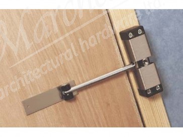 Spring Arm Door Closer - Electro brassed