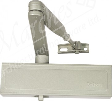 Overhead Door Closer 2-4 Silver