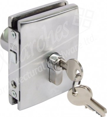 Minima sliding door lock