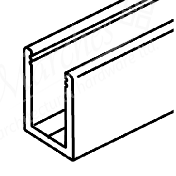 EKU Porta 100 GWF U-shaped guide track