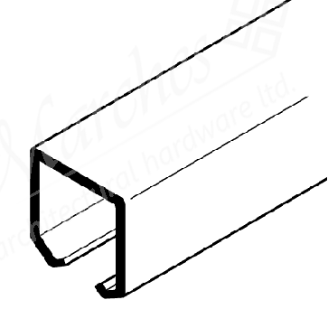 Straightaway 100 top track, 30 x 30 mm